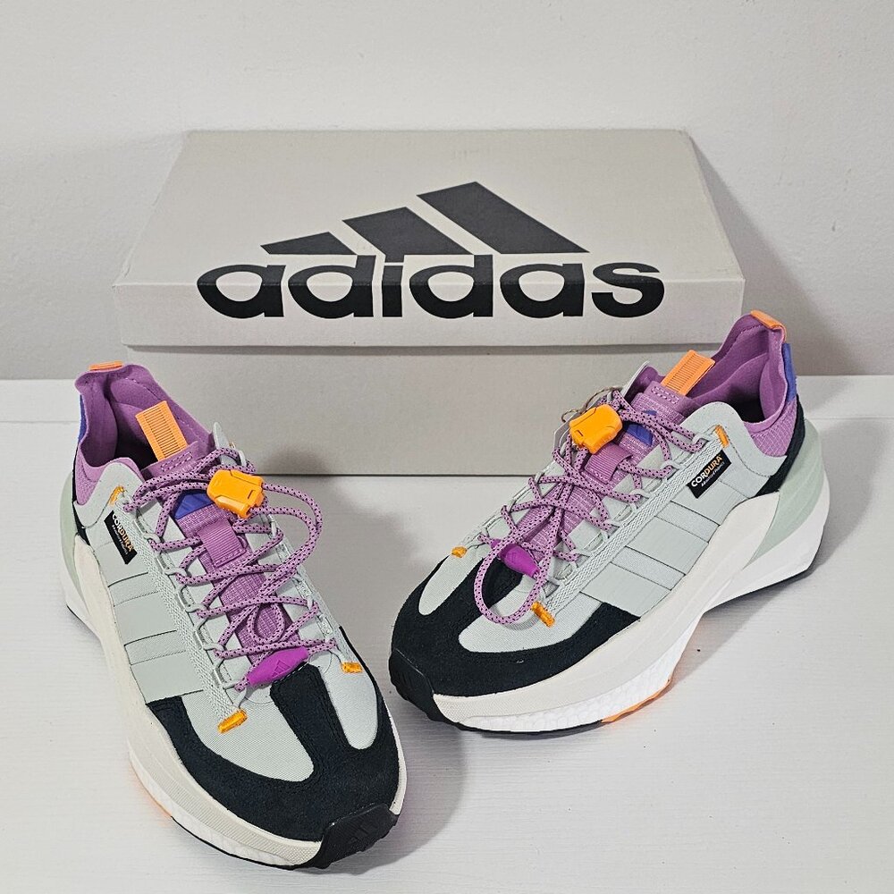Adidas Avryn_X Shoes (Linen Green/Preloved Purple) Women's Size 6.5 / 7 - II0050